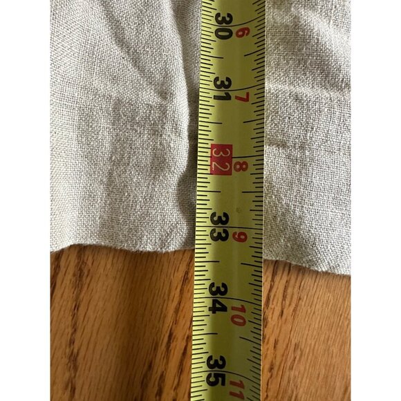 Michael Kors Linen-Blend Sleeveless Button-Up Front Dress P/S - Picture 7 of 8